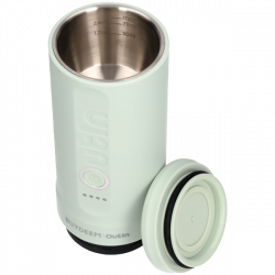 Hordozható eszpresszógép BUYDEEM Outin Nano OTEM-01, 7500 mAh, 20 bar, 50 ml, 12/24V, USB és Type-C töltés, föld + kapszula, zöld