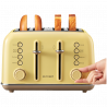 BUYDEEM 4 Slice Toaster, model DT640E, color Mellow Yellow, EU