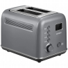 Τοστιέρα ψωμιού BUYDEEM DT730E, 900W, 2 υποδοχές, 9 αυτόματα προγράμματα, 9 επίπεδα φρυγανίσματος, Ανοξείδωτο περίβλημα, Οθόνη LCD, Ενδεικτικές λυχνίες LED, Αυτοκεντρισμός, Χρονοδιακόπτης, Γκρι