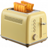 BUYDEEM 2 Slice Toaster, model DT620E, color Mellow Yellow, EU