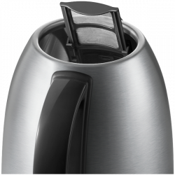 BUYDEEM K640 Electric Kettle, 2400W, 1.7 L, Dry-Boil Protection, BPA-Free, LED, Stainless Steel
