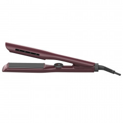 Tesla STH520BBW Hair Straightener, 65W, 10 temperature settings, Floating plates, Ceramic tourmaline coating, Digital display, Up to 230°C, Burgundy