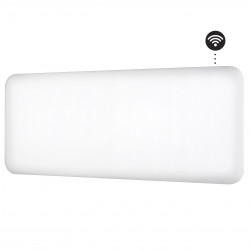 Панелен конвектор Mill Invisible WiFi PA1200WIFI3, 1200W, 18 м2, 10 температурни настройки, Wi-Fi, Bluetooth, IPX4, Бял