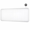 Panou încălzitor Mill Invisible WiFi PA1200WIFI3, 1200W, 18 m2, 10 setări de temperatură, Wi-Fi, Bluetooth, IPX4, alb