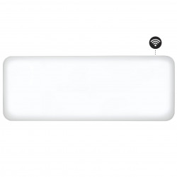 Θερμοσίφωνας Mill Invisible WiFi PA1200WIFI3, 1200W, 18 m2, 10 ρυθμίσεις θερμοκρασίας, Wi-Fi, Bluetooth, IPX4, Λευκό