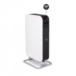 Ψυγείο λαδιού Μύλος Gentle Air WiFi OIL1500WIFI3, 1500W, 5-35C, τεχνολογία Mill Heat, οθόνη LED, Wi-Fi, Bluetooth, Λευκό