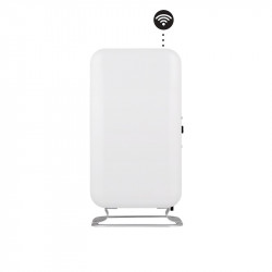 Маслен радиатор Mill Gentle Air WiFi OIL1500WIFI3, 1500W, 5-35C, Mill Heat технология, LED дисплей, Wi-Fi, Bluetooth, Бял
