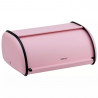 Kinghoff KH 1868 Bread Box, 44 cm, Soft-Close, Stainless Steel, Pink