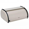Κουτί ψωμιού Kinghoff KH 1754, 15x24x36 cm, Ομαλό άνοιγμα και κλείσιμο, Ατσάλι, Μπεζ