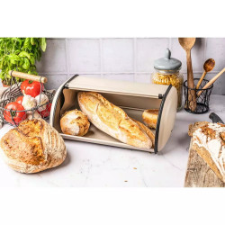 Kinghoff KH 1754, 15x24x36 cm, Sima nyitás és zárás, Acél, Bézs színű