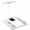 Cantar analizator Klausberg KB 7857, Pana la 180 kg, Bluetooth, Android/iOS, Afișaj LCD, 14 valori corporale, Alb