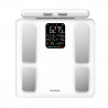 Cantar analizator Klausberg KB 7857, Pana la 180 kg, Bluetooth, Android/iOS, Afișaj LCD, 14 valori corporale, Alb