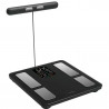 Кантар - анализатор Klausberg KB 7856, До 180 кг, Bluetooth, Android/iOS, LCD дисплей, 14 телесни стойности, Черен