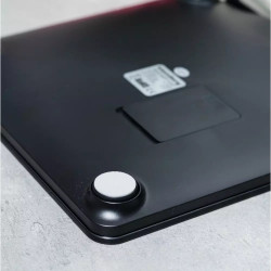 Cantar analizator Klausberg KB 7856, Pana la 180 kg, Bluetooth, Android/iOS, Ecran LCD, 14 valori corporale, Negru
