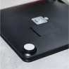 Кантар - анализатор Klausberg KB 7856, До 180 кг, Bluetooth, Android/iOS, LCD дисплей, 14 телесни стойности, Черен