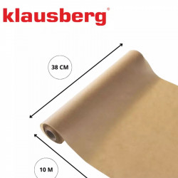 Пергамент за печене Klausberg, KB 7902, 10 м, 38 см,