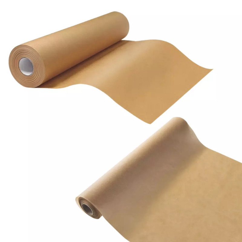Klausberg KB 7904 Baking Paper, 50 m Roll, 38 cm Wide, -40 to 230°C, All-Purpose, Non-Stick, Brown