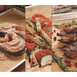 Хартия за печене Klausberg KB 7904, Ролка 50м, Ширина 38 см, -40 до 230°C, Универсална употреба, Незалепваща, Кафяв