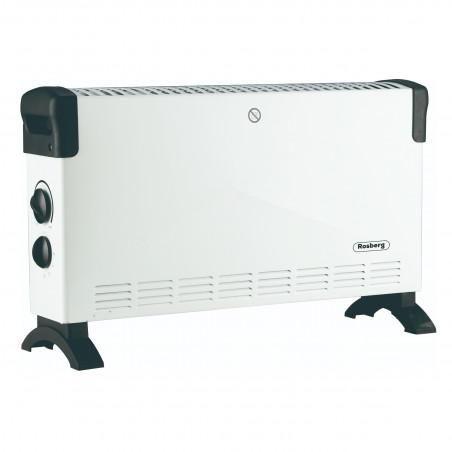 Rosberg R51974F padlófűtés, 2000W, 3 fokozat, automatikus kikapcsolás, túlmelegedés elleni védelem, termosztát, fehér színű