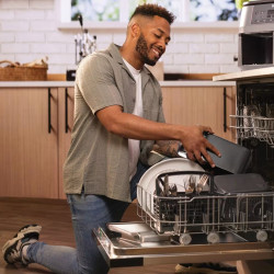 Ninja DZ300EU Double Hot Air Fryer, 7.6 L, 6 Programs, Timer, Independent Zones, Gray