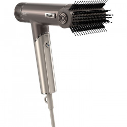 Shark SpeedStyle Pro FLEX HD542EU 4-in-1 Hair Dryer, 1750W, 4 heat settings, 3 speed settings, Cool air, Ionization, Scalp protection, Mocha Silver