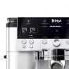 3in1 Ninja Luxe Café Premier ES601EU, 1650W, 15 bar, 2 literes, Barista Assist, Égő víz üzemmód, 4 üzemmód, 3 hőmérséklet beállítás, Inox/cseresznye színű