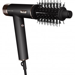 Uscător de păr Shark SpeedStyle Pro HD752EU, 1750W, 3 viteze, 4 setări de temperatură, Reglare automată a temperaturii și fluxului de aer, Ionizare, Cool Shot, 5 accesorii, Negru