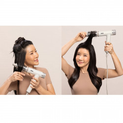 Shark HD352EU SpeedStyle IQ Hair Dryer, 1700W, 3 speeds, Heat Control, Ionizer, RapidGloss, Coanda, Cool Shot, Accessories, White Silk