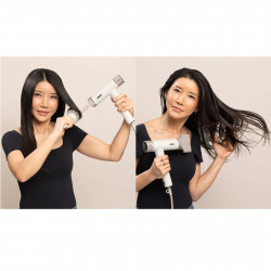 Shark HD352EU SpeedStyle IQ Hair Dryer, 1700W, 3 speeds, Heat Control, Ionizer, RapidGloss, Coanda, Cool Shot, Accessories, White Silk