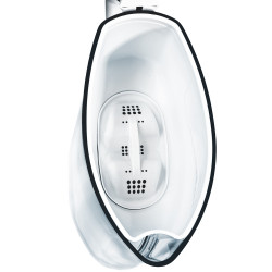 Кана за вода с филтър Nitec B18, 2.5 л, Неплъзгаща се основа, Филтър с йонообменни смоли и активен въглен, Бял