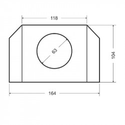 Saci pentru aspirator Nitec T601, 3 buc, durată de viață cu 50% mai mare, Transparent/alb