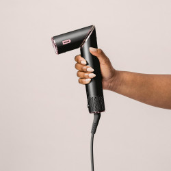 Ondulator si uscator de par Shark FlexStyle HD440EU 5in1, 1400W, 3 viteze, 4 setari de temperatura, Coanda, Protectie termica, Cool Shot, Negru/Golden Rose