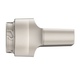 Shark FlexStyle HD424SLEU Hair Dryer and Curling Iron, 1400W, 3 speeds, Coanda automatic curling, 3 attachments, Heat protection, Cool Shot, Silver/Champagne