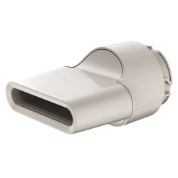 Shark FlexStyle HD424SLEU Σίδερο και στεγνωτήρας μαλλιών, 1400W, 3 ταχύτητες, αυτόματη μπούκλα Coanda, 3 εξαρτήματα, προστασία από τη θερμότητα, Cool Shot, ασημί/σαμπάνια