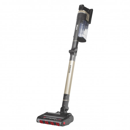 Aspirator vertical Shark Stratos True Pet Flexology IZ400EUT, 309W, 0.7L, 60 min autonomie, Clean Sense IQ, Pet Pro, LED, Powerfins, Gri inchis/Crem