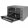Elite EMO-65300G Mini Oven, 2000W, 65 L, 3 functions, Double-paned glass, Concealed bottom heating element, Thermostat, Timer, Gray