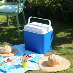 ATLANTIC Cooler, 18 liters, Active, 12V, Cooling, BPA-free, Blue