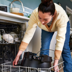 Russell Hobbs Good-to-Go Multicooker 28270-56, 750W, 6.5L, 8 προγράμματα, Χρονοδιακόπτης, Κρύες λαβές, 59% πιο ενεργειακά αποδοτικό, Εύκολο καθάρισμα, Μαύρο