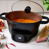 Мултикукър Russell Hobbs Good-to-Go 28270-56, 750W, 6.5 л, 8 програми, Таймер, Размразяване, Лесно почистване, Черен