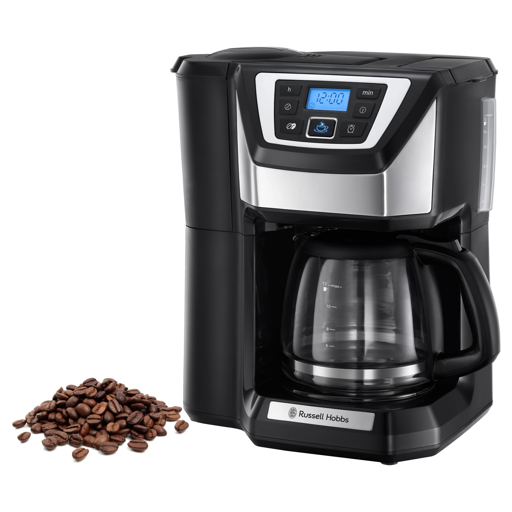 Кафемашина с вградена мелачка Russell Hobbs Victory Grind & Brew 22000-56