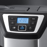 Cafetiera Russell Hobbs Victory Grind & Brew 22000-56, 1025W, 1,5 L, 250 g, 12 cesti, Timer, Filtru incorporat, Negru/inox