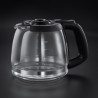 Кафемашина с вградена мелачка Russell Hobbs Victory Grind & Brew 22000-56, 1025W, 1.5 л, 250 гр, 12 чаши, Таймер, Вграден филтър, Черен/инокс