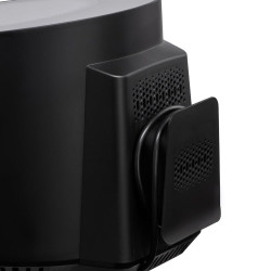 Friteuza cu aer cald Russell Hobbs SatisFry Panoramic 27420-56, 1650W, 5.5 l, 10 programe, Afisaj digital cu LED-uri, Termostat, Timer, Negru