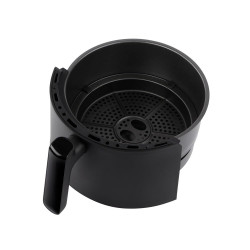 Friteuza cu aer cald Russell Hobbs SatisFry Panoramic 27420-56, 1650W, 5.5 l, 10 programe, Afisaj digital cu LED-uri, Termostat, Timer, Negru