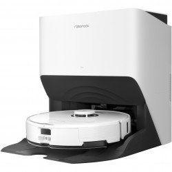 Aspirator robotic Roborock S8 Pro Ultra, 50W, Wi-Fi, 6000Pa, 750ml, 300m2, Autonomie până la 180min, Turbo, Comenzi vocale, Alb