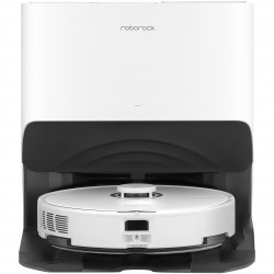 Ρομποτική ηλεκτρική σκούπα Roborock S8 Pro Ultra, 50W, Wi-Fi, 6000Pa, 750ml, 300m2, Αυτονομία έως 180min, Turbo, Φωνητικές εντολές, Λευκό