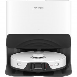 Прахосмукачка робот Roborock S8 Pro Ultra, 50W, Wi-Fi, 6000Pa, 750ml, 300m2, Автономия до 180min, Turbo, Гласови команди, Бял