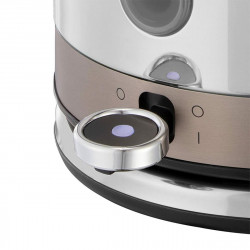 Russell Hobbs Distinctions Titanium Electric Kettle 26422-70, 2400W, 1.5 L, Rapid Boil, Washable Anti-Scale Filter, 360° Base, Safety Features, Stainless Steel/Titanium