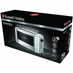 Тостер за хляб Russell Hobbs Elegance 23380-56, 1420W, 2 филии, 6 настройки,