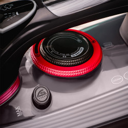 Σίδερο ατμού Voltz V51050D, 2600W, Αυτοκαθαριζόμενο, Στεγνό σιδέρωμα, Κεραμική επίστρωση, Μαύρο